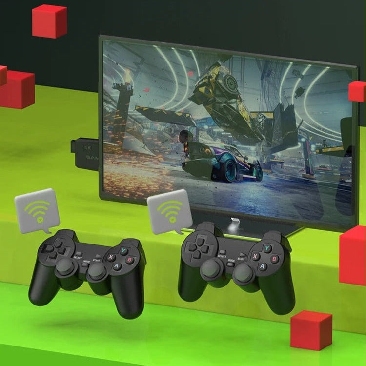 4K HDMI Retro Gaming Console. Enjoy over 20,000 classic video games, plug & play fun.