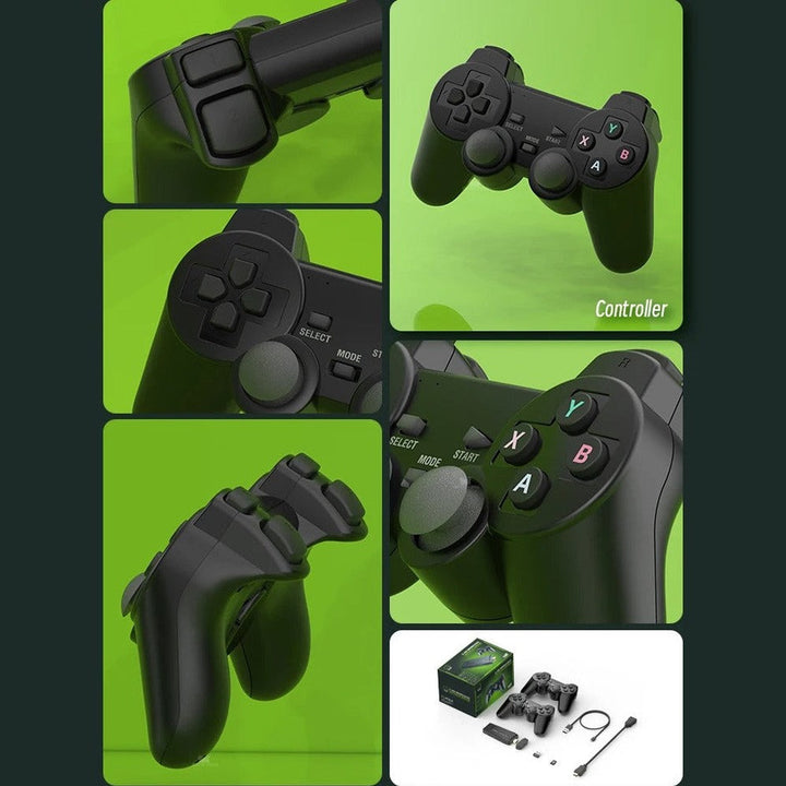 Plug & play Ultimate Retro Gaming Console. Over 20,000 nostalgic classic games with wireless controllers.