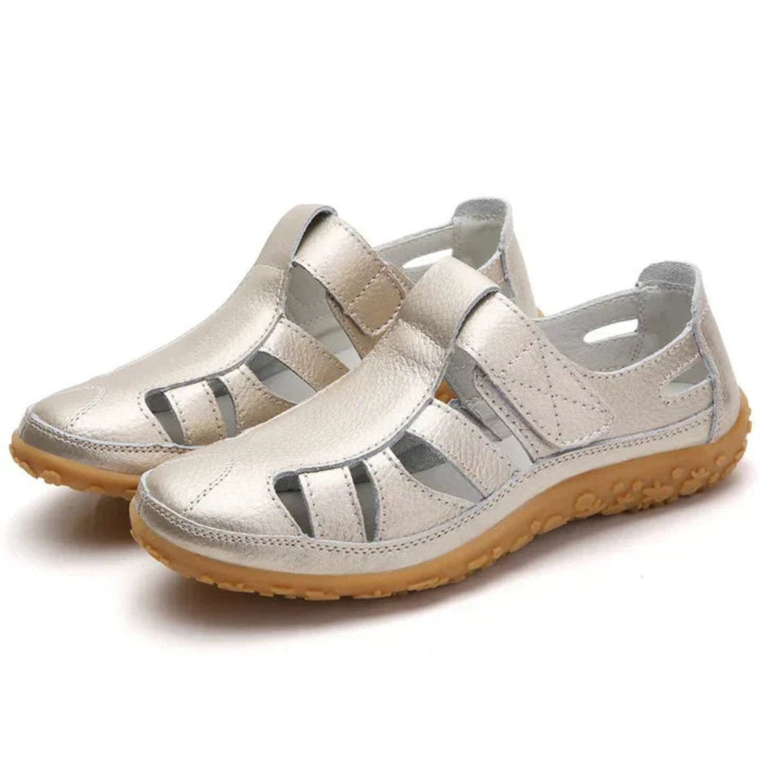 Versatile women's closed-toe orthopedic shoes, ideal for walking & everyday wear with premium arch support.