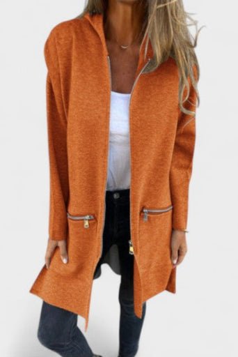 Chic outerwear: women's open front long sleeve blazer for effortless layering & everyday fashion.