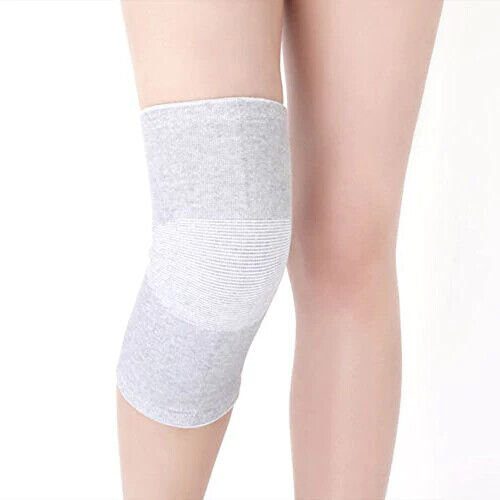 Unisex orthopedic bamboo compression knee support for joint pain relief & injury recovery.