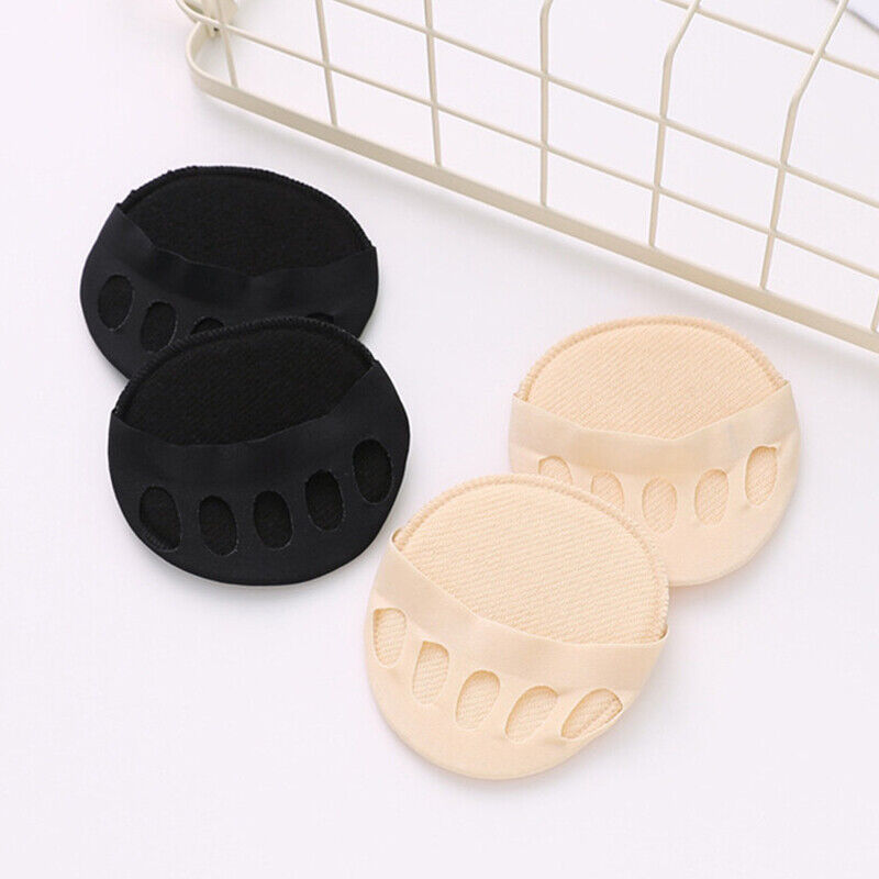Womens foot care solution: five-toe forefoot pads for pain relief and metatarsal support.