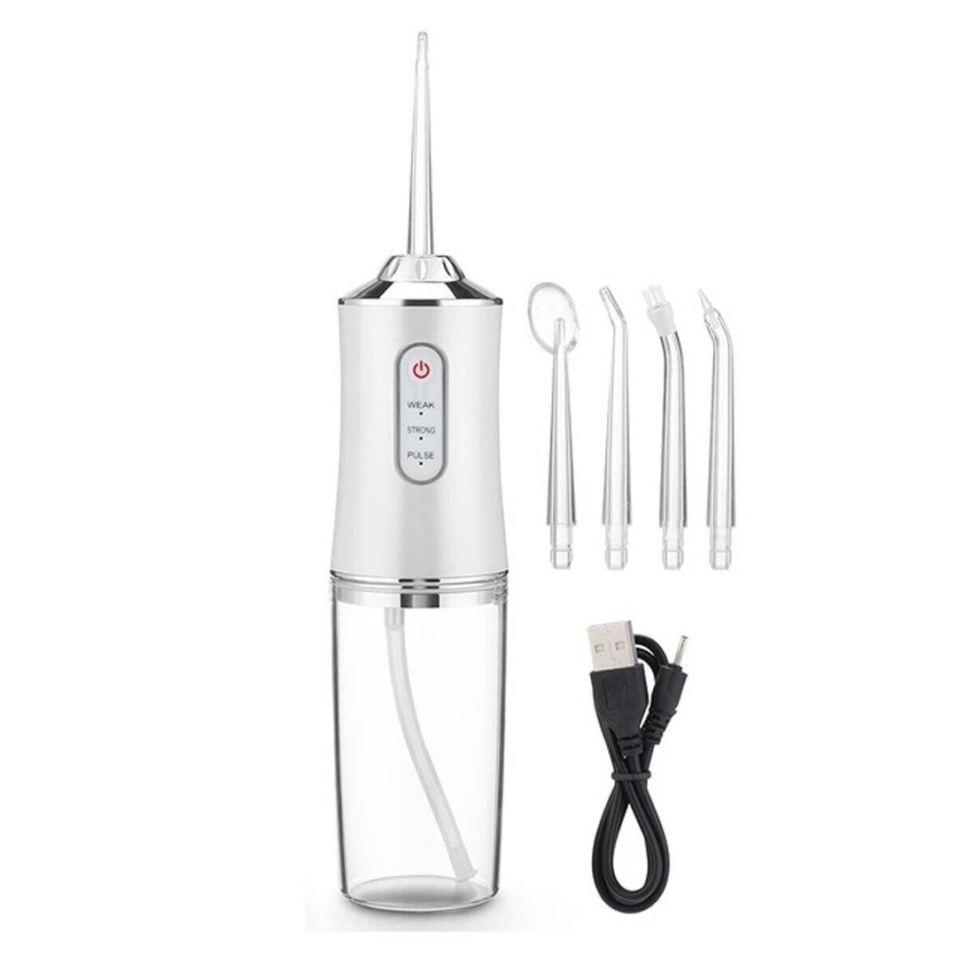 Advanced electric oral irrigator for complete dental hygiene, gum health & plaque control.