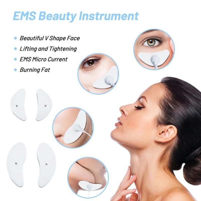 Unisex anti-aging EMS device for comprehensive skincare, firming saggy skin and restoring youthful radiance.