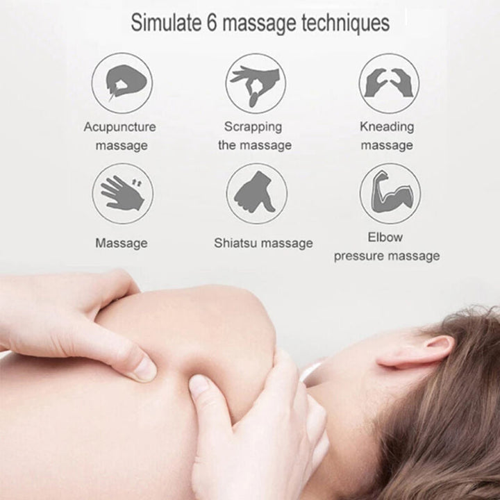 Soothe stress & tension with a wireless full body massager, ideal for daily relaxation.