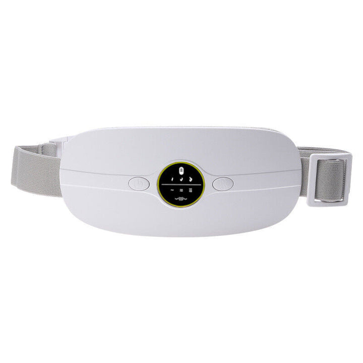 Rechargeable heated belt offering deep penetrating warmth & gentle massage for chronic back pain relief.
