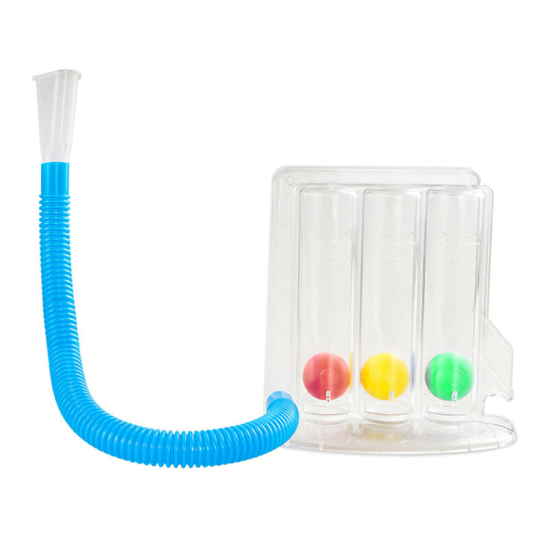 Easy-to-use unisex breathing trainer for daily lung exercises, supporting respiratory health and wellness.