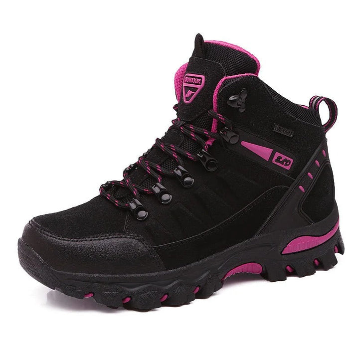 Anti-slip women's industrial work shoes, designed for maximum protection and grip.