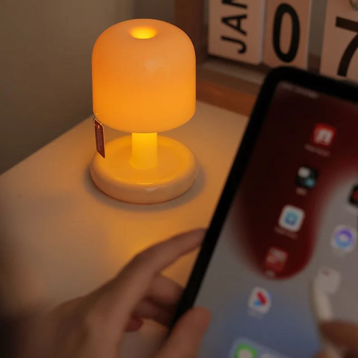 Creative LED mini sunset lamp, ideal for unique mood lighting & ambient decor.