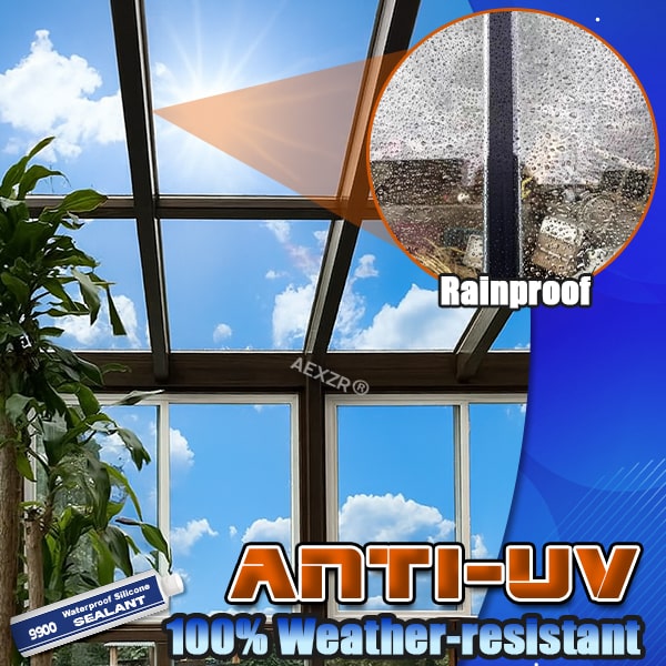 Waterproof silicone adhesive for durable home & auto repairs. Seals, bonds, protects.