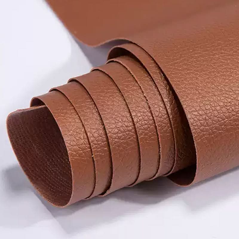 Maximize coverage with this 19.7x53.9" self-adhesive leather repair patch for large tears & damage areas.