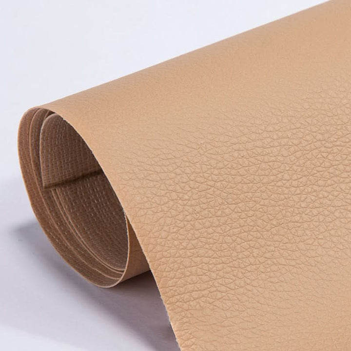 DIY leather & vinyl repair patch, 19.7x53.9", for mending tears & scratches on furniture, car upholstery.