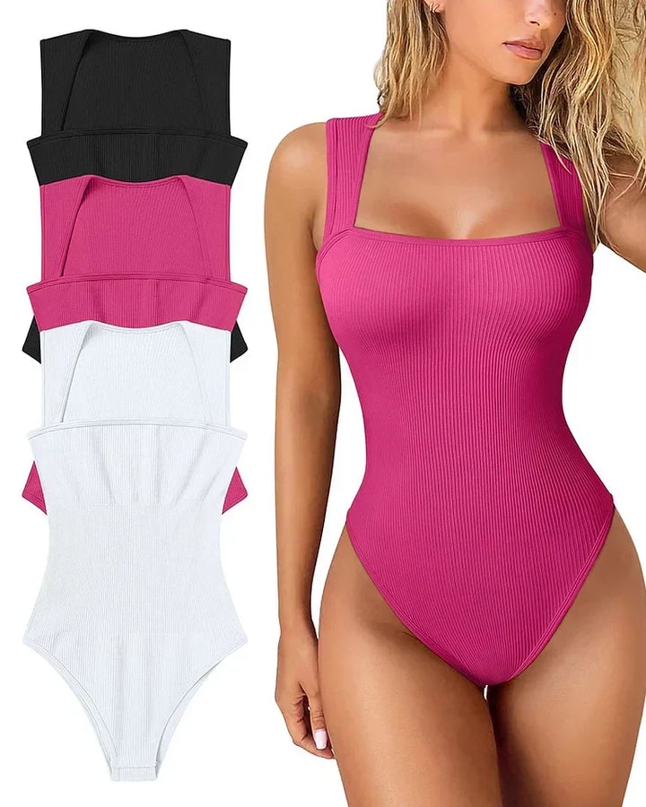 Women's Sophie seamless shaping bodysuit, comfortable tummy control body shaper.