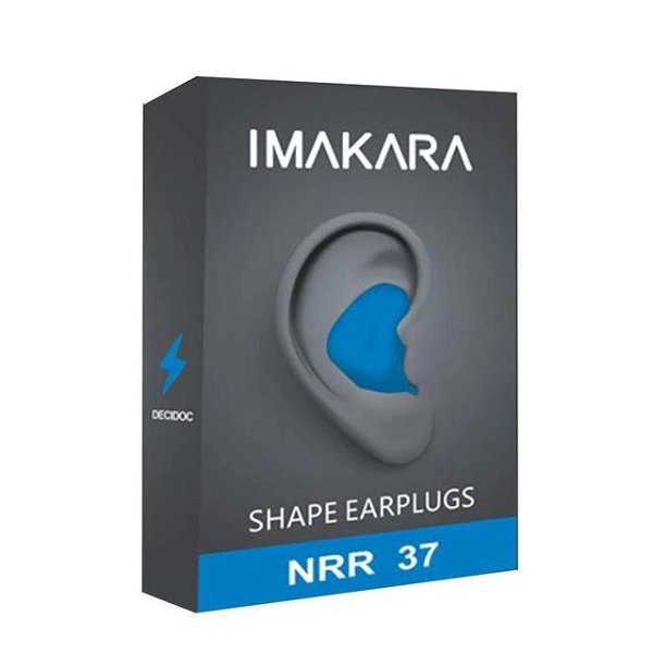Reusable noise cancelling earplugs for sleep aid. Effective sound blocking provides quiet & focus.