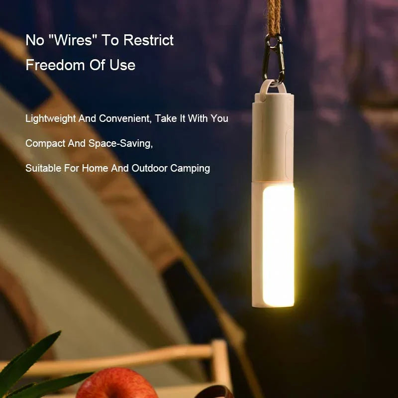 Smart LED night light, motion-activated for safe automatic lighting in any room.