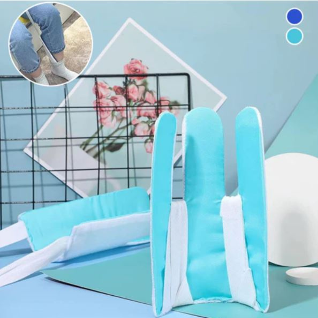 Mobility helper sock aid, designed for seniors and individuals with limited bending ability.