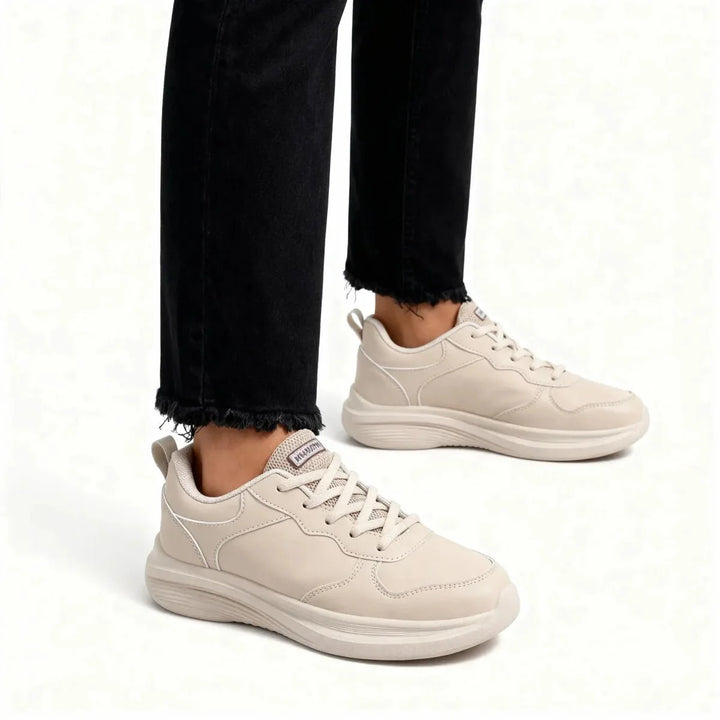 Stylish women's casual walking shoes, lightweight with arch support for supreme comfort and daily activities.