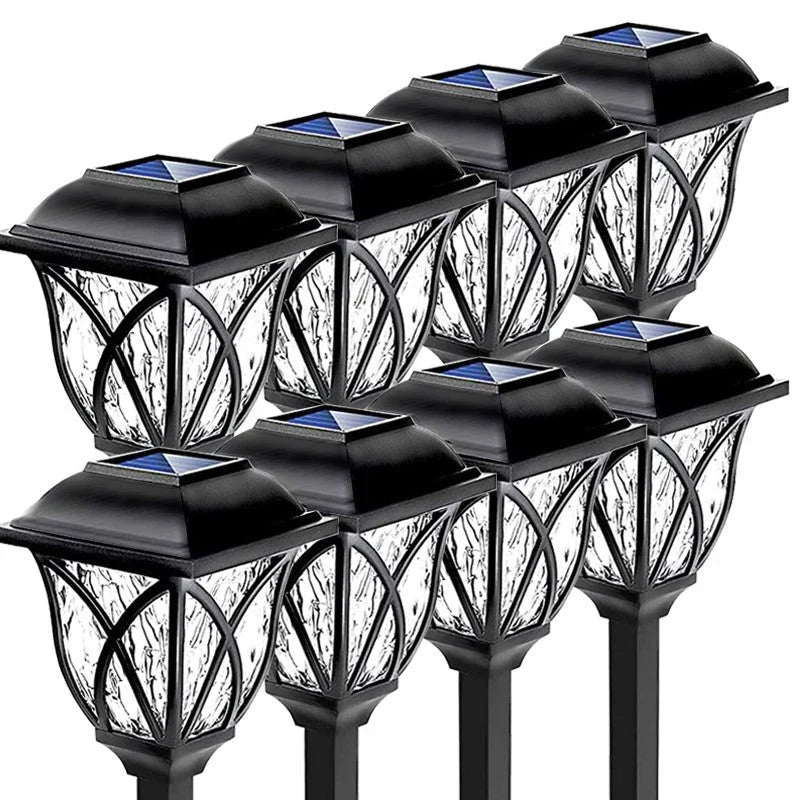 LunaGlow solar LED outdoor lights, providing bright, sustainable lighting for your garden & patio.