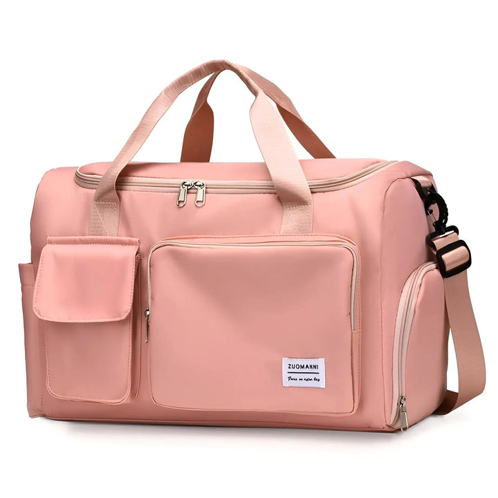JetSet waterproof travel duffel bag, organized, versatile, perfect for gym, sports, and weekend.