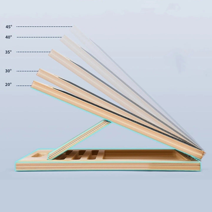 Stretching board for plantar fasciitis relief, shin splints, calf & ankle pain. Adjustable.
