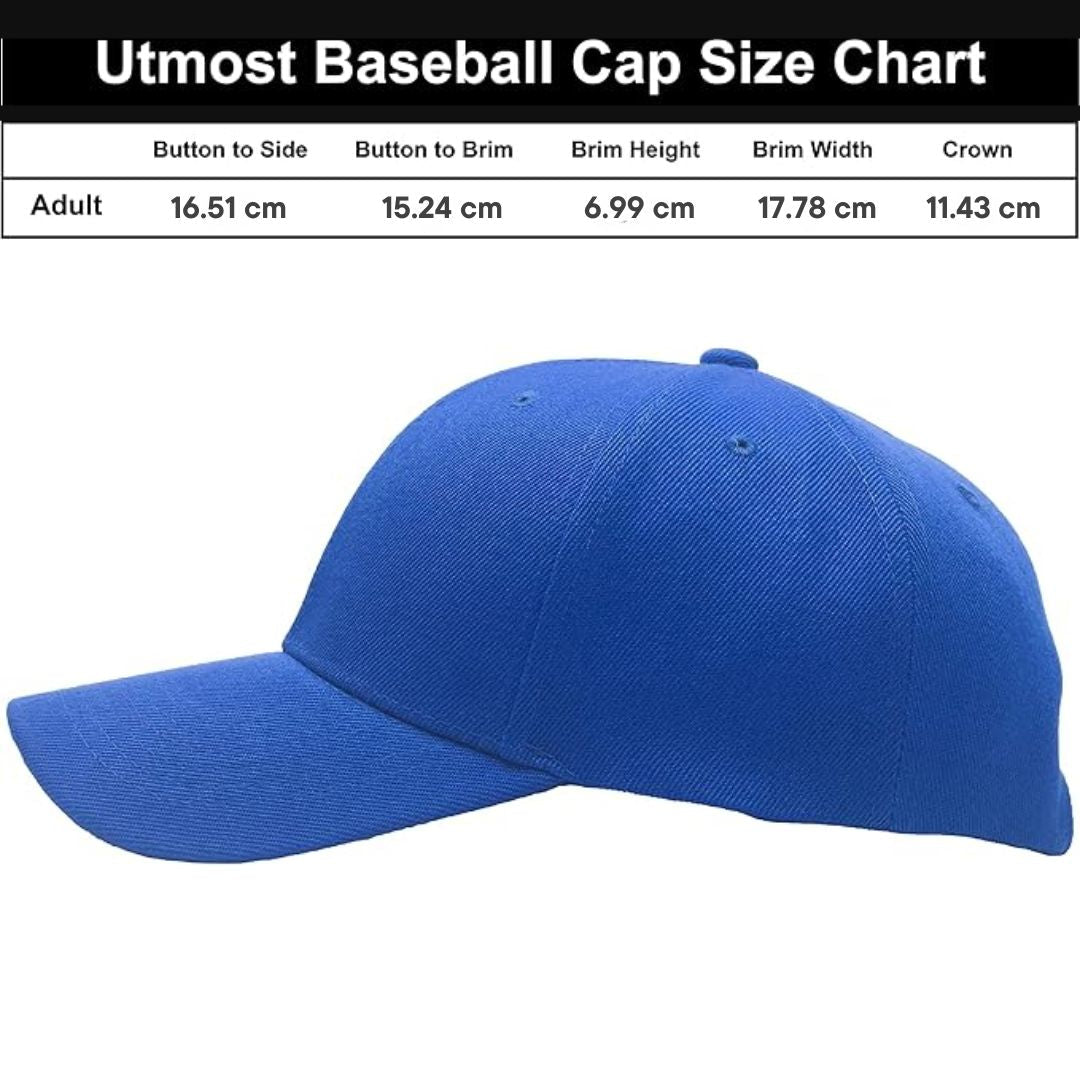 Structured & adjustable baseball cap, a unisex fashion accessory for ultimate comfort and sporty style.
