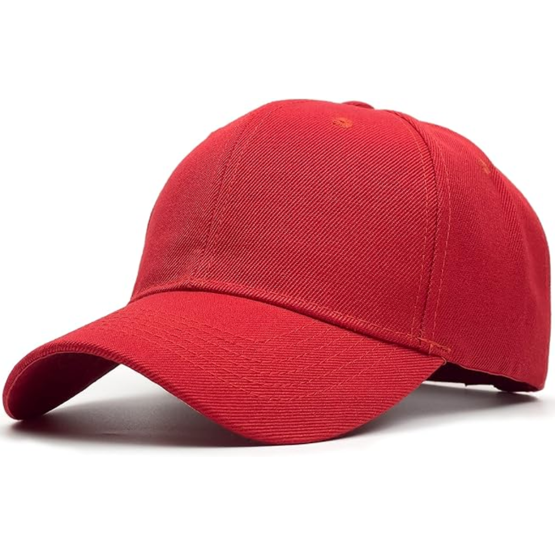 Unisex structured adjustable baseball cap, ideal for casual style & everyday comfort.