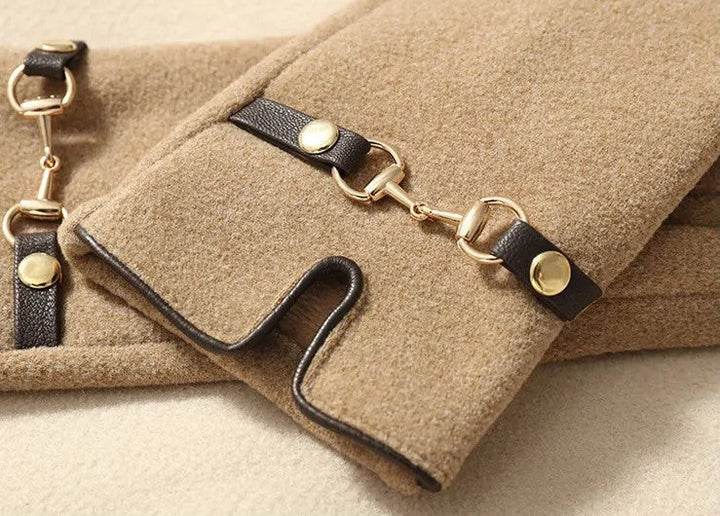 Classic design warm women's gloves. Comfortable and stylish protection from cold winter & autumn weather.