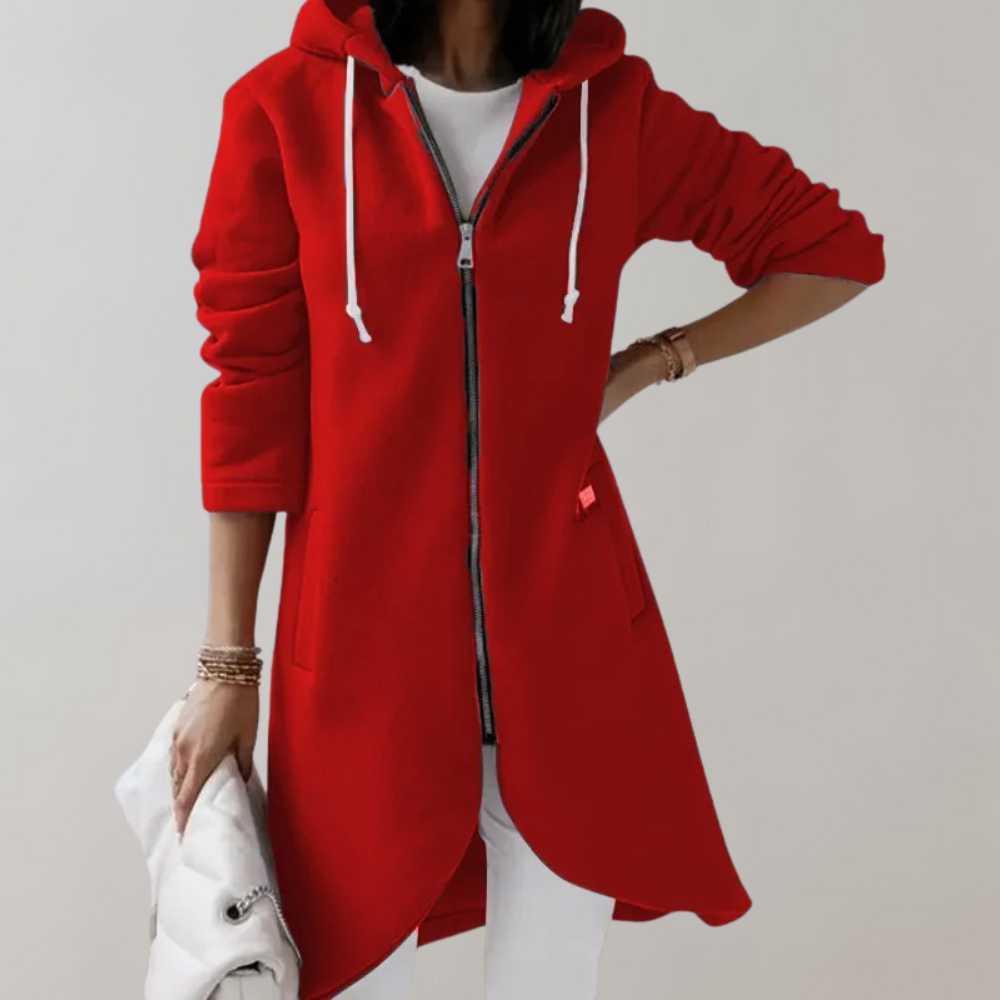Fashionable women's elegant open front cardigan, a cozy and stylish layering piece for all seasons.