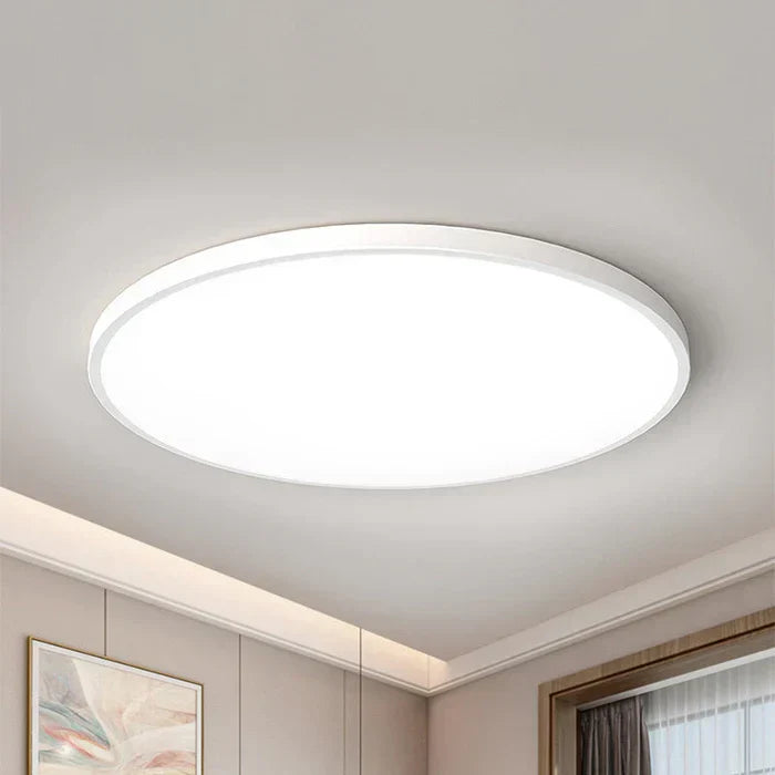 Modern round LED ceiling lamp, perfect for home ambiance. Stylish, energy-saving indoor lighting.