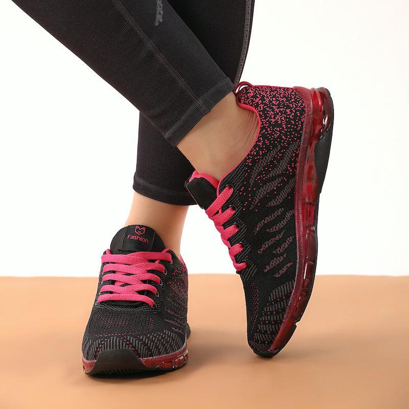 Women's stylish walking sneakers in light gray with arch support, perfect for everyday comfort.