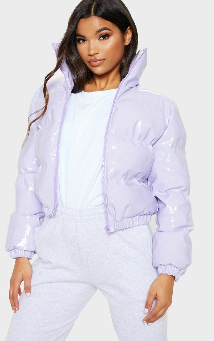 Warm women's fall jacket, stylish puffer bomber for cozy comfort.