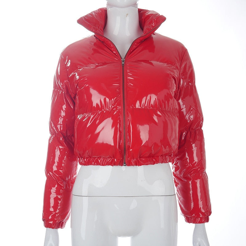 Cozy women's bomber jacket, perfect for stylish fall & winter fashion.