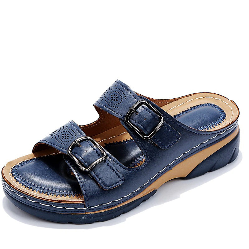 Women's foot health sandals: super comfortable, adjustable, with advanced arch support.