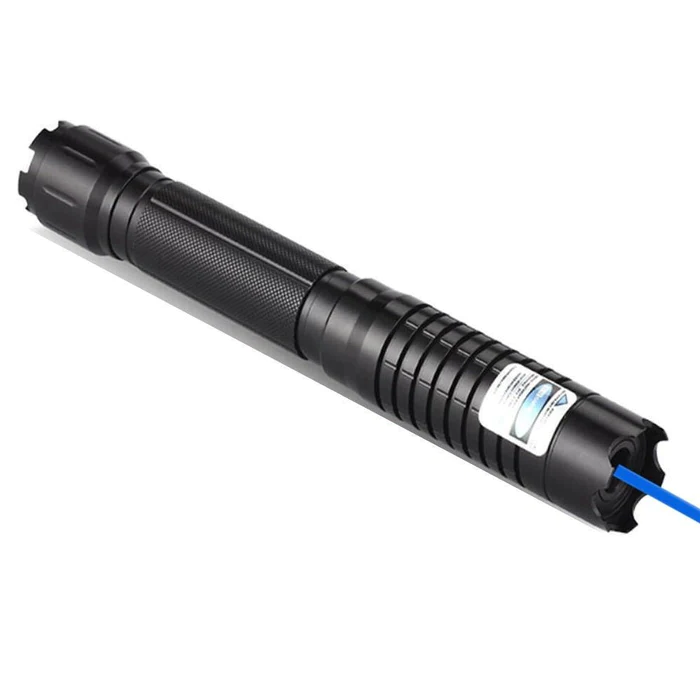 Versatile outdoor tactical laser torch, a crucial survival tool for camping, hiking, and preparedness.