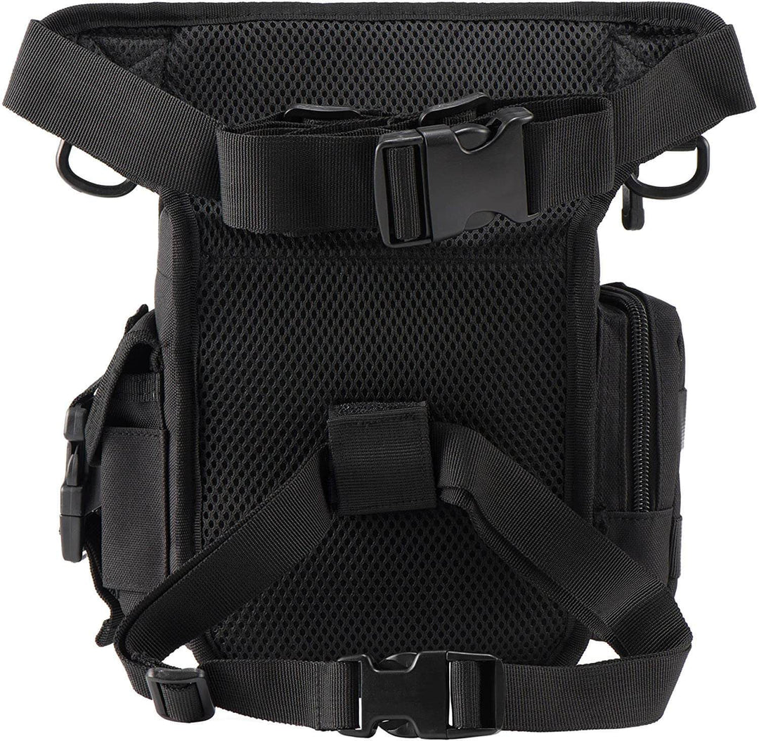 Versatile men's water-resistant tactical utility bag, perfect for travel, adventure, and daily use.