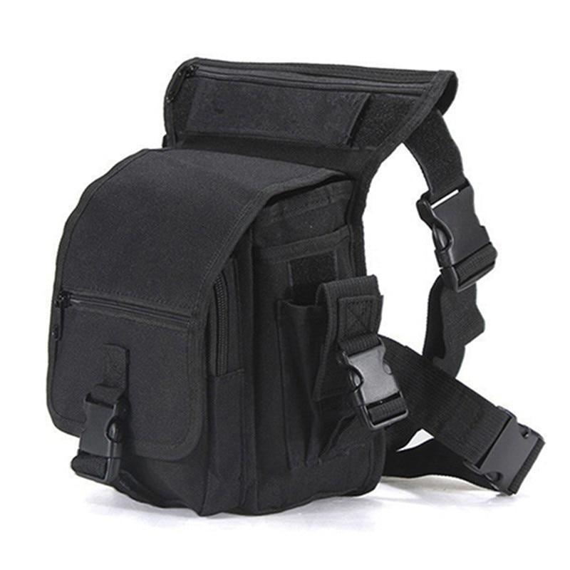 Men's utility drop leg bag, water-resistant, tough for outdoor activities, hiking & camping.
