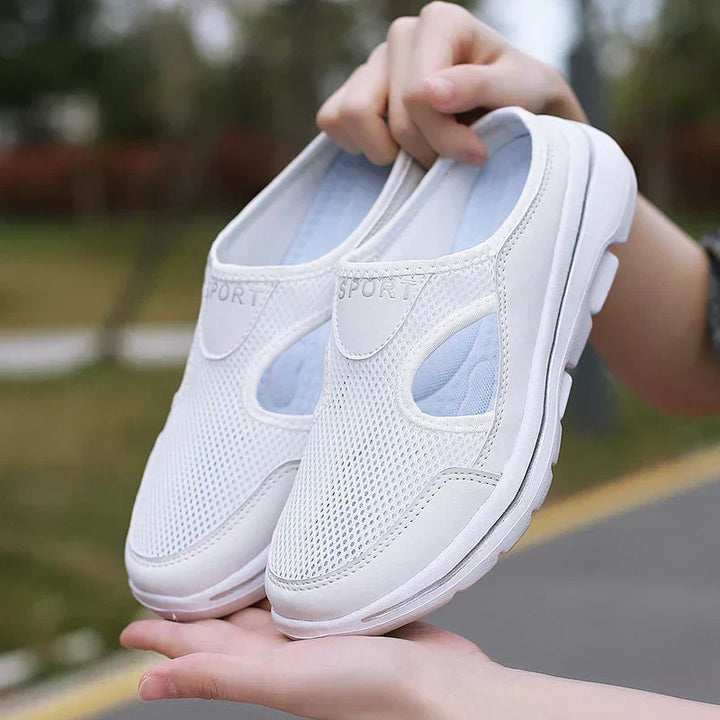 Casual men's orthopedic comfort shoes. Slip-on design with arch support for easy wear.