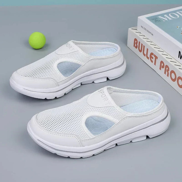 Ergonomic men's orthopedic walking shoes, designed for comfort & breathability.