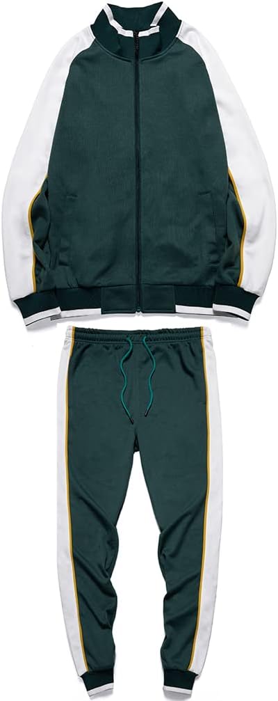 Trendy Jake men's jogger set, slim fit for athletic wear & comfort.