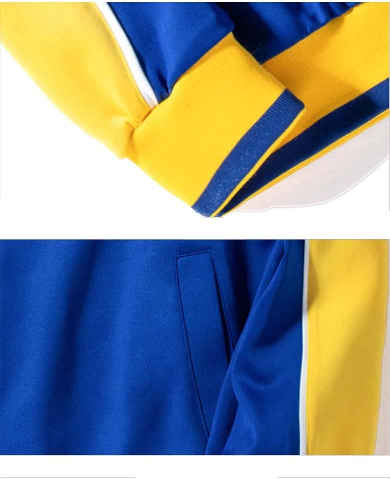 Sleek men's slim-fit activewear set, perfect for a modern casual outfit.