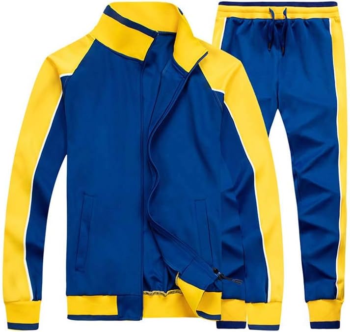 Jake men's slim-fit sportswear set, a comfortable and fashionable choice.