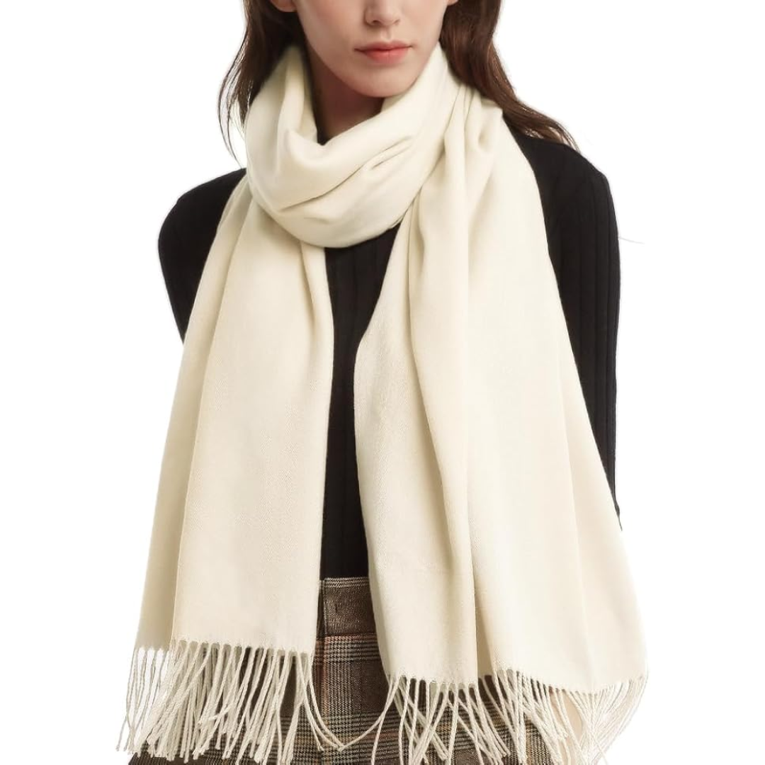 Women's Eleanor pashmina shawl, soft & stylish fashion wrap for fall/winter.