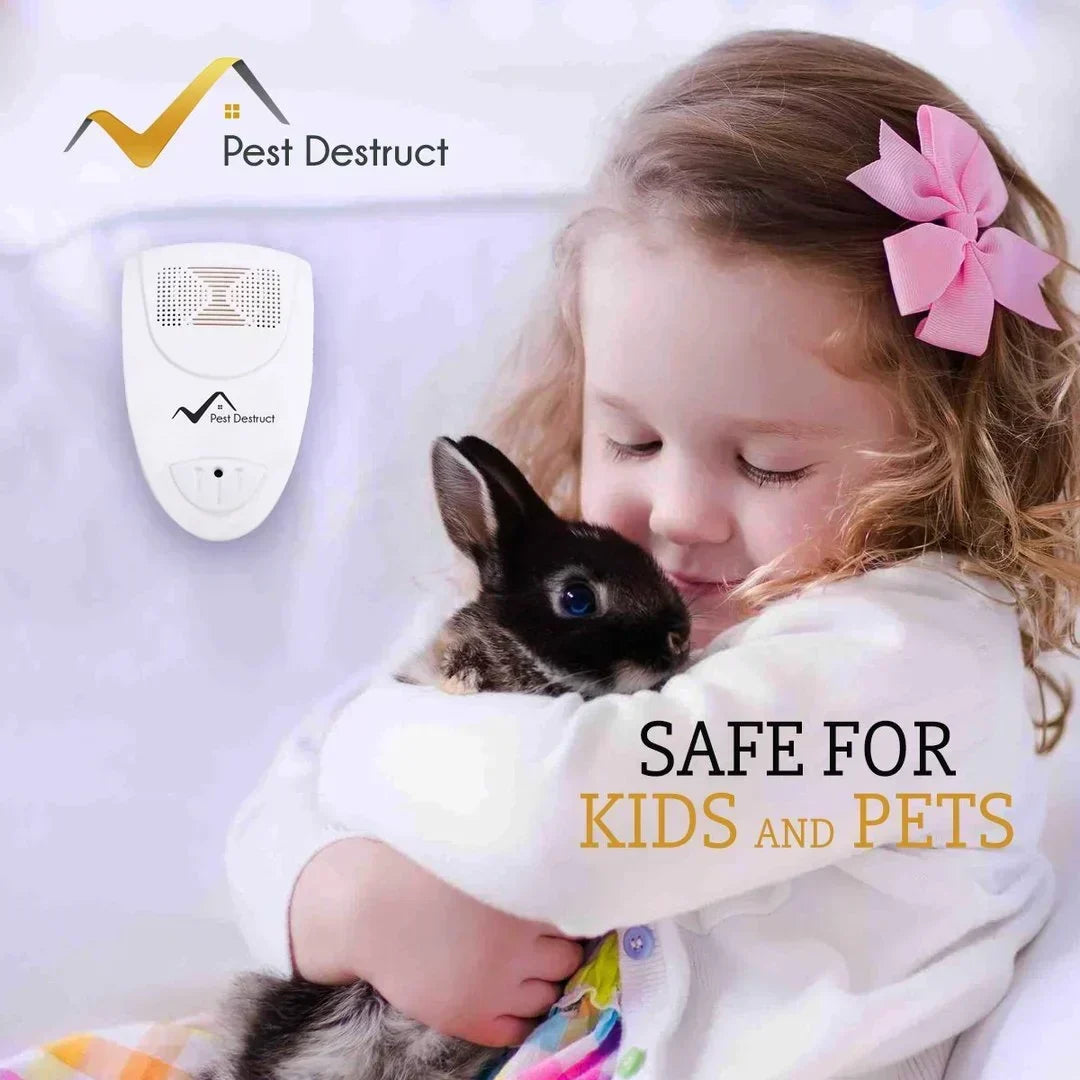 High-tech ultrasonic bed bug killer. Effective pest management and insect control solution for homes.