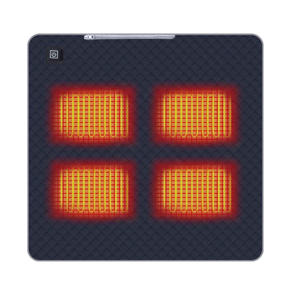 USB powered heated sleeping pad, essential for cold weather camping, hiking & travel, offers warmth.