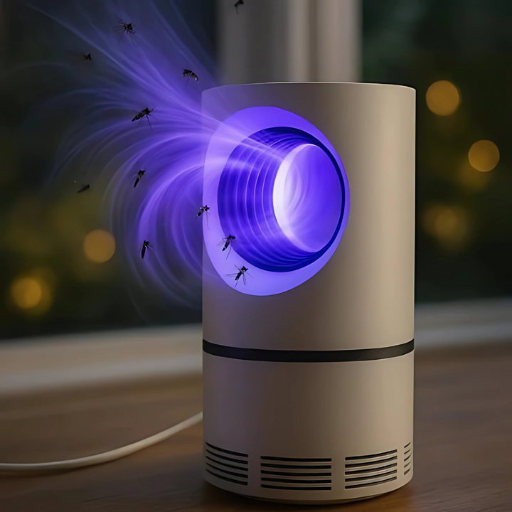 Electric UV light mosquito killer lamp for effective indoor & outdoor insect control. Quiet bug zapper for home protection.