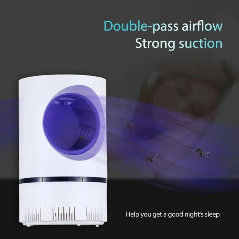 Efficient home UV light mosquito trap. Quiet, chemical-free indoor pest control, also suitable for outdoor use.