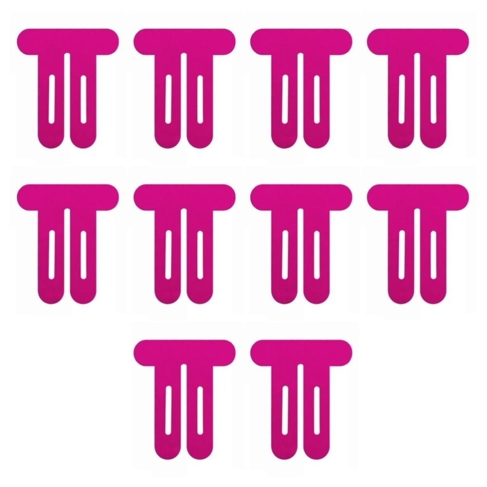 Flexible, skin-friendly adhesive knee support patches, similar to kinesiology tape for comfort.
