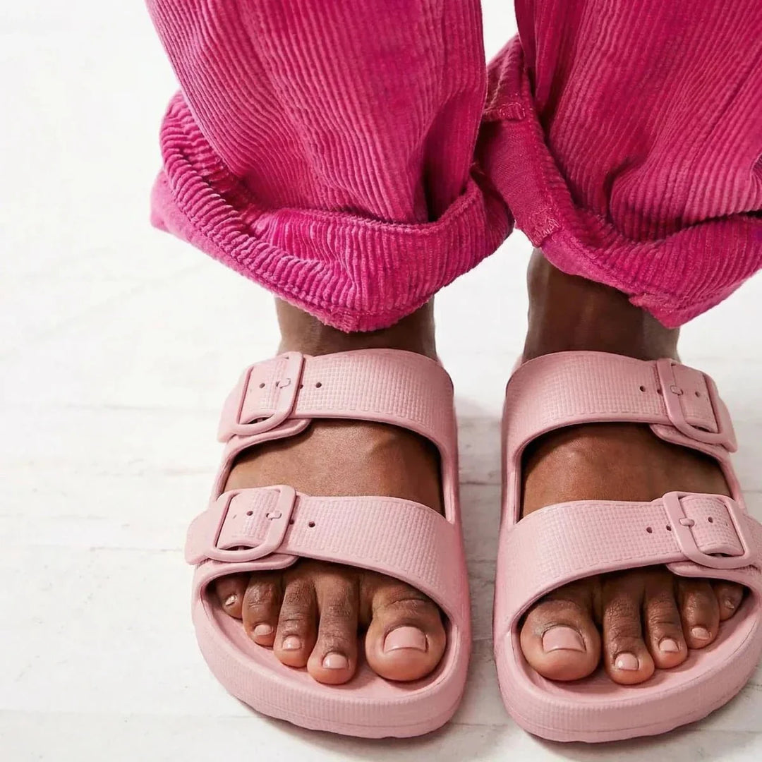 Arch support slippers, unisex orthopedic design for ultimate comfort.