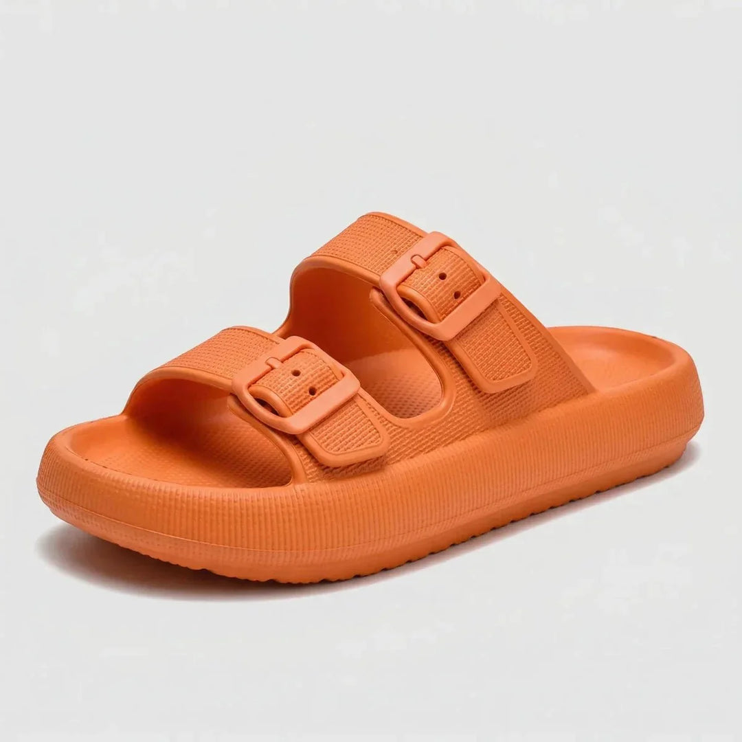 Men's orthopedic slides, arch support for all-day comfort, unisex.