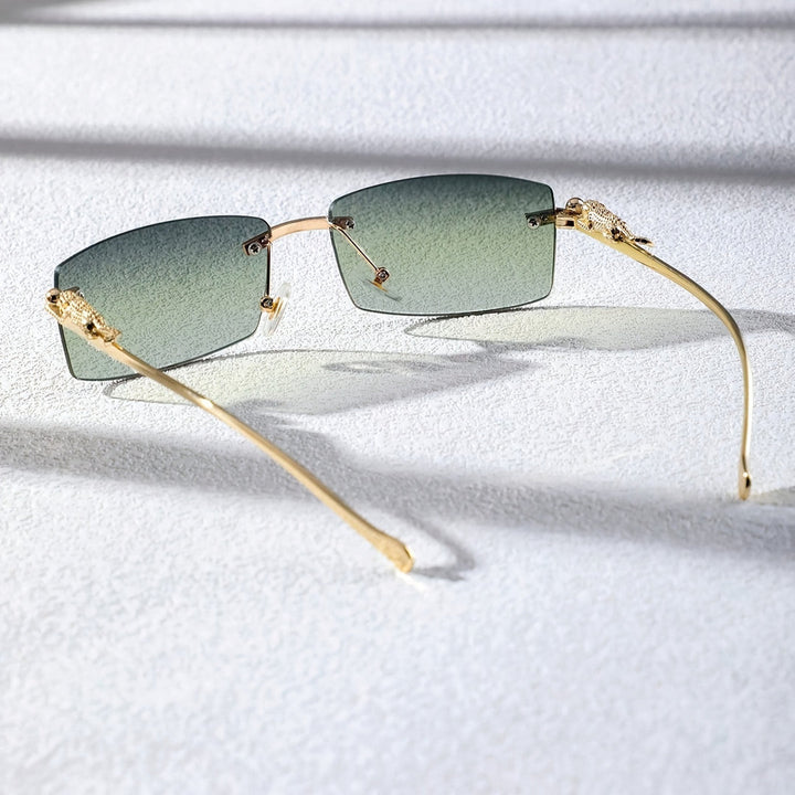 Men's square vintage sunglasses providing UV protection and an anti-glare finish for stylish men.